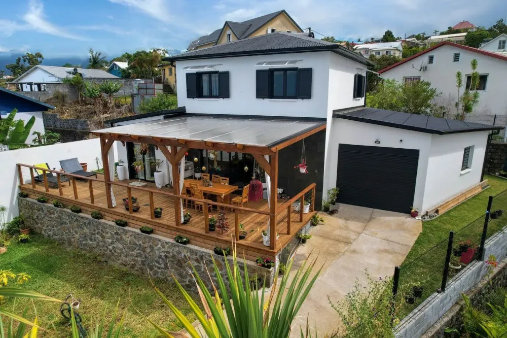 Construction maison réunionnaise à Saint-Louis